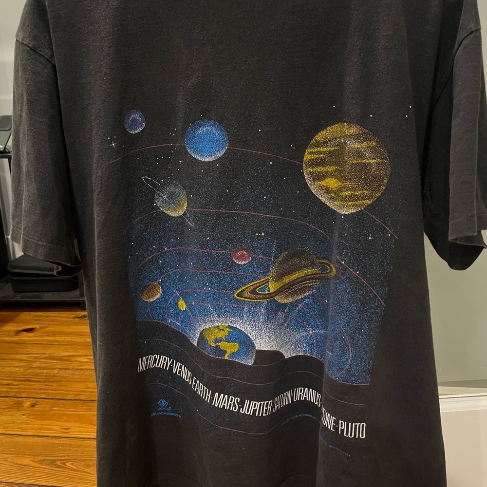 Vintage Solar System Planet Vintage Tee